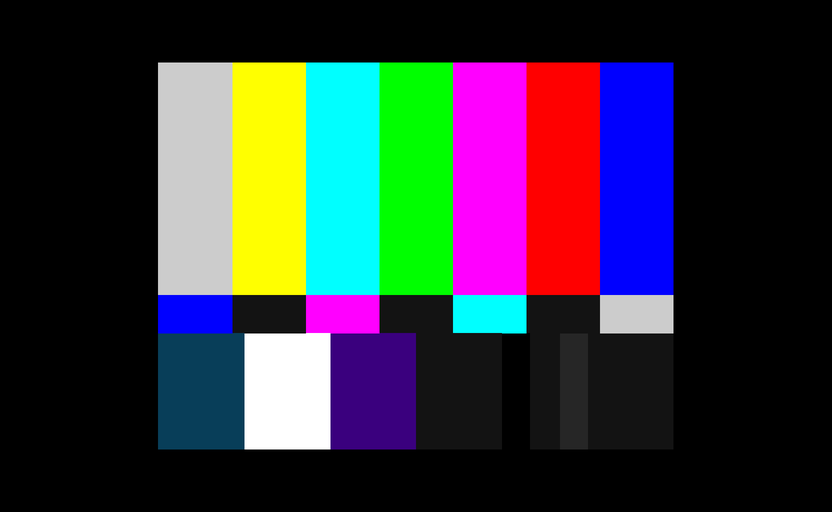 decoded DIVRGB calibration screen